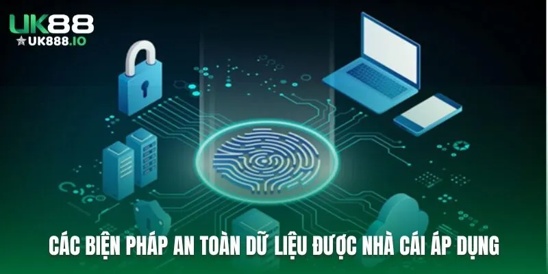 Các biện pháp an toàn dữ liệu được nhà cái áp dụng