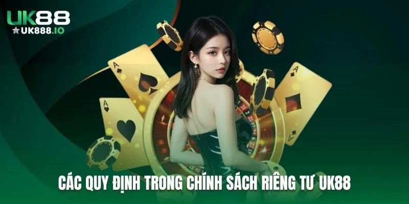 Các quy định trong chính sách riêng tư UK88